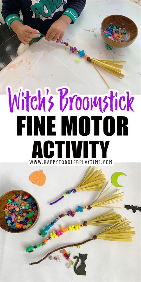 Miniature witch broomstick for kids